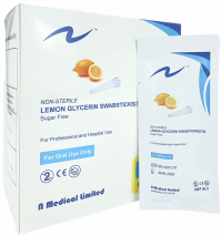 N Medical Lemon Glycerin Swabsticks 無糖檸檬甘油口腔棒 25包/盒