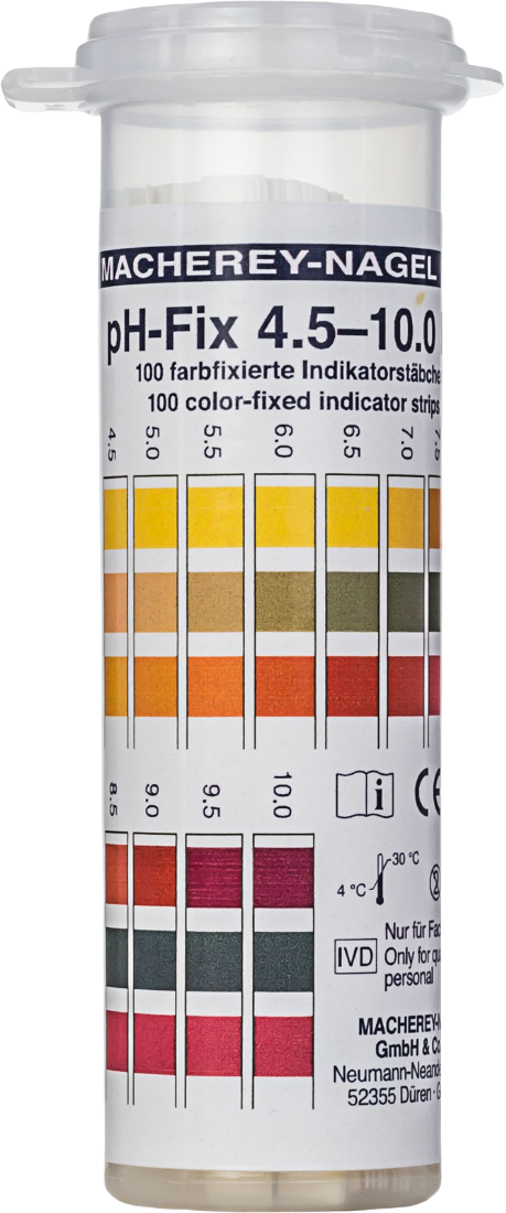 德國 Macherey-Nagel 胃液試紙 pH 4.5-10，100片/盒